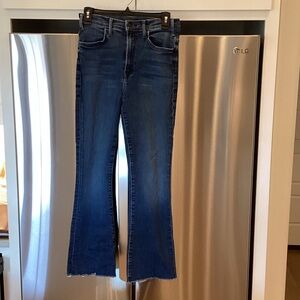 Women’s Dark Blue Flare Jeans